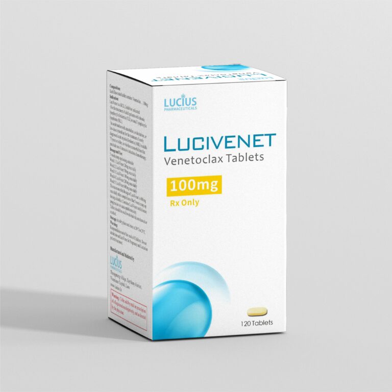 LuciVenet Venetoclax 100mg package