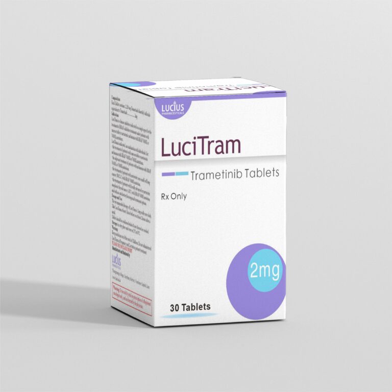 LuciTram Trametinib 2mg package