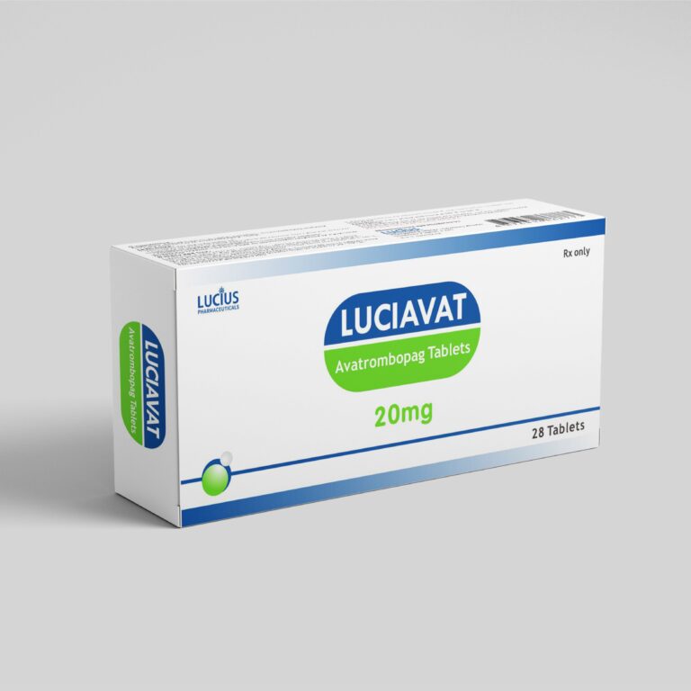 LUCIAVAT Avatrombopag 20mg package