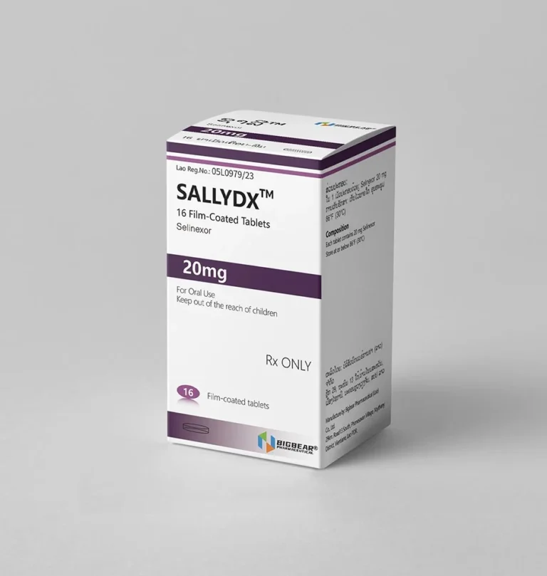 SALLYDX Selinexor 20mg package