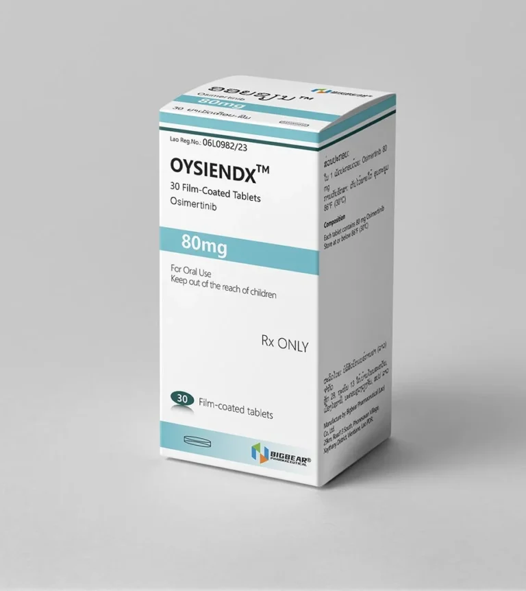 OYSIENDX Osimertinib 80mg package