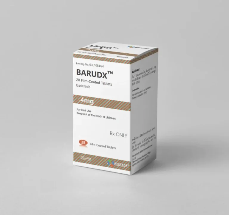 BARUDX Baricitinib 4mg package