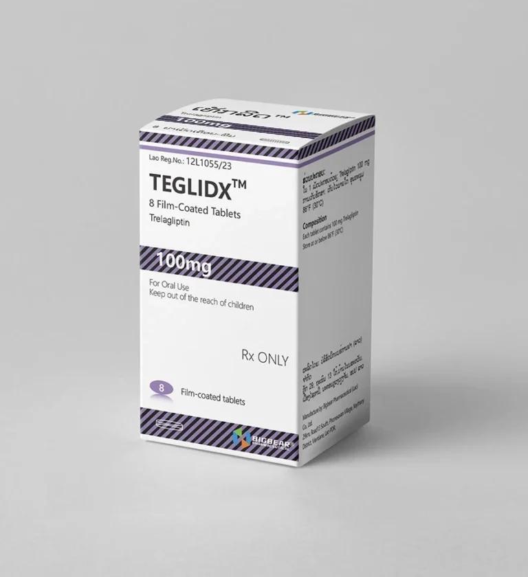 TEGLIDX Trelagliptin 100mg package