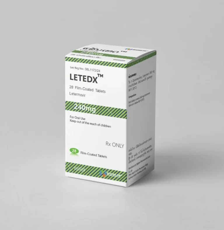 LETEDX Letermovir 240mg package