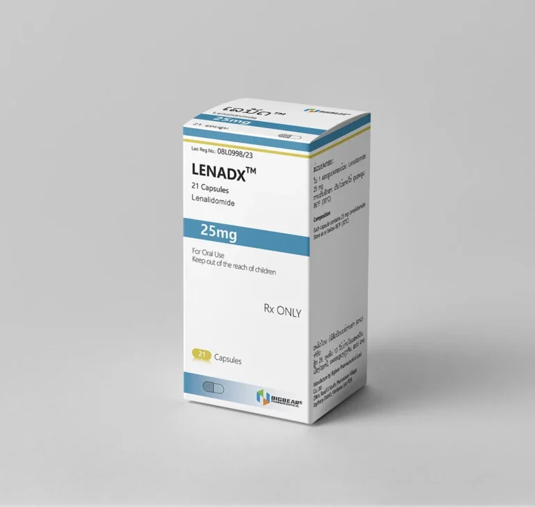 LENADX Lenalidomide 25mg package