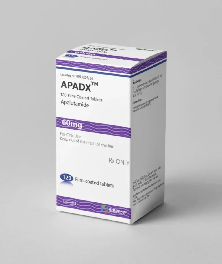 APADX Apalutamide as shown on package package
