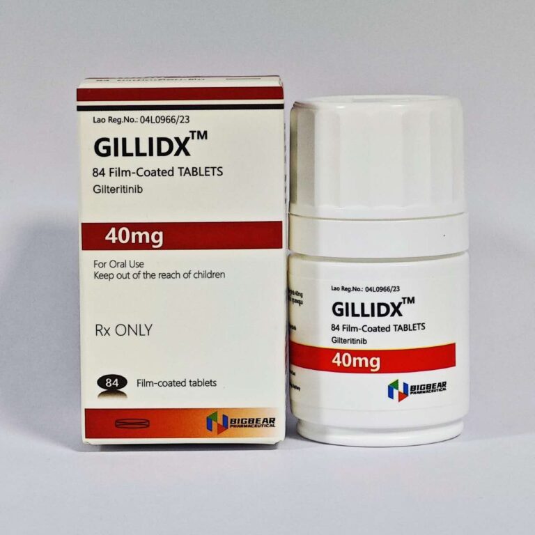 GILLIDX Gilteritinib 40mg package