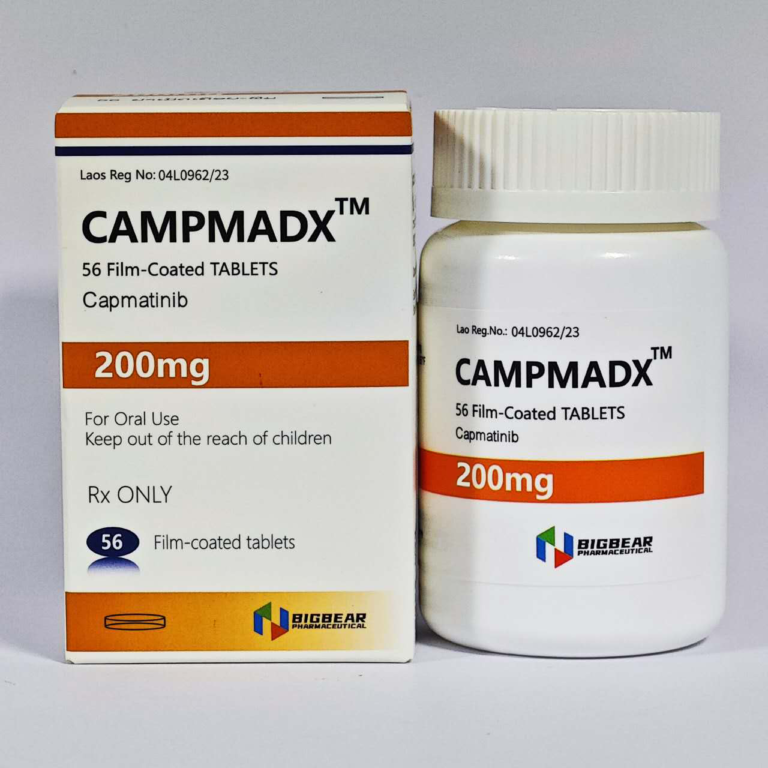 CAMPAMDX Capmatinib 200mg package