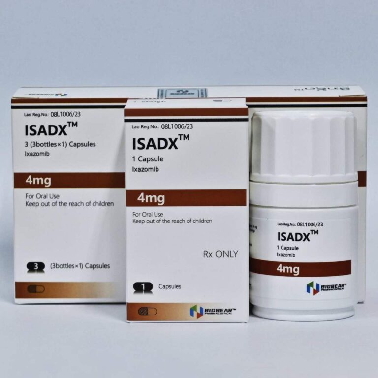 ISADX Ixazomib 4mg package