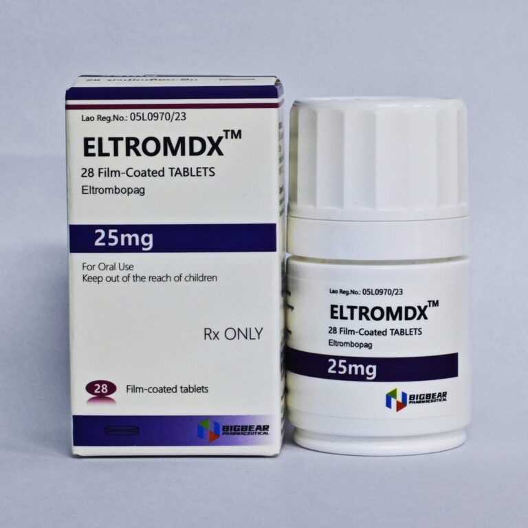 ELTROMDX Eltrombopag 25mg package