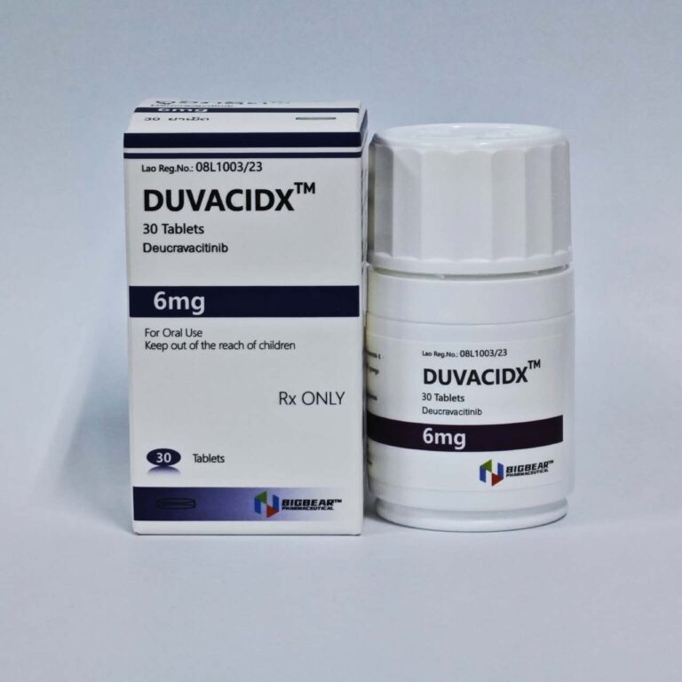 DUVACIDX Deucravacitinib 6mg package