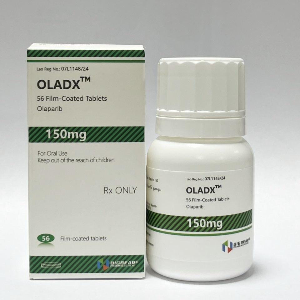 OLADX Olaparib 150mg package