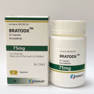 BRATODX Encorafenib as shown on package package