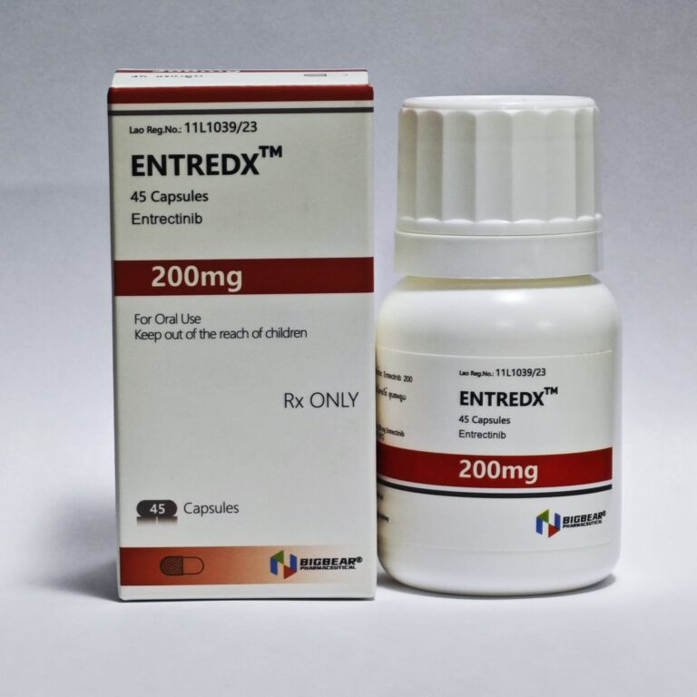 ENTREDX Entrectinib 200mg package