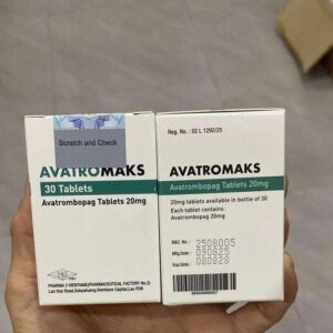 PHOAVAT Avatrombopag as shown on package package