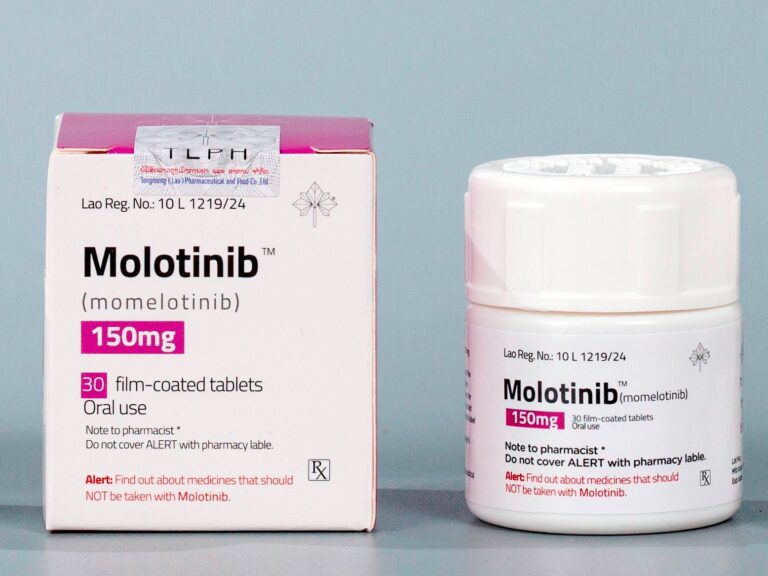 Molotinib momelotinib 150mg package