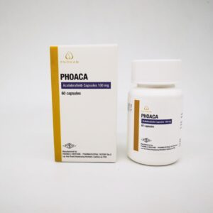 PHOACA Acalabrutinib as shown on package package
