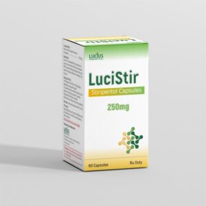 LuciStir Stiripentol 250mg package