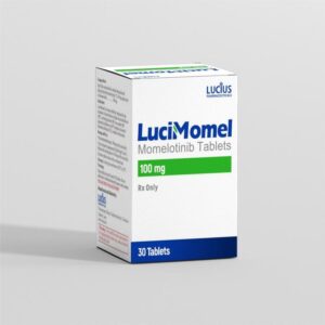 LuciMomel Momelotinib 100mg package