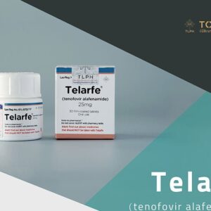 Telarfe Tenofovir alafenamide as shown on package package