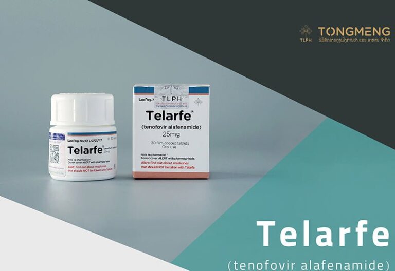 Telarfe Tenofovir alafenamide as shown on package package