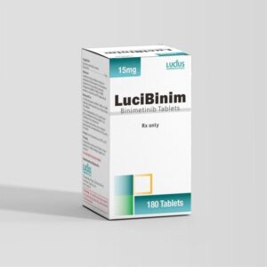 LuciBinim Binimetinib 15mg package