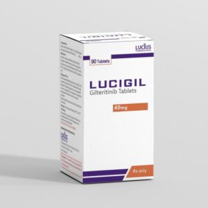 LuciGil Gilteritinib 40mg package