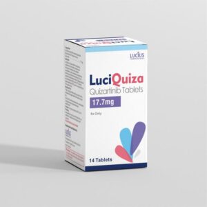 LuciQuiza Quizartinib 17.7mg package