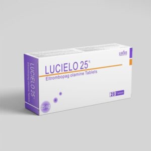 LuciElo Eltrombopag 25mg package