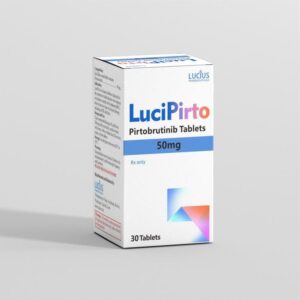 LuciPirto Pirtobrutinib 50mg package