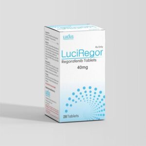 LuciRegor Regorafenib 40mg package