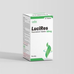LuciRes Resmetirom 60mg package