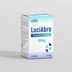 LuciAbro Abrocitinib 100mg package