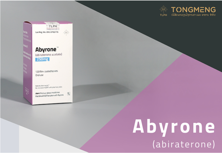 Abyrone Abiraterone as shown on package package
