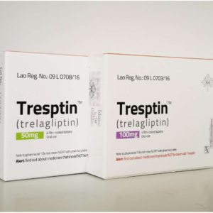 Tresptin TRELAGLIPTIN 100MG package