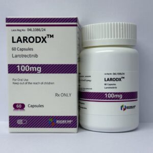 LARODX Larotrectinib 100mg package