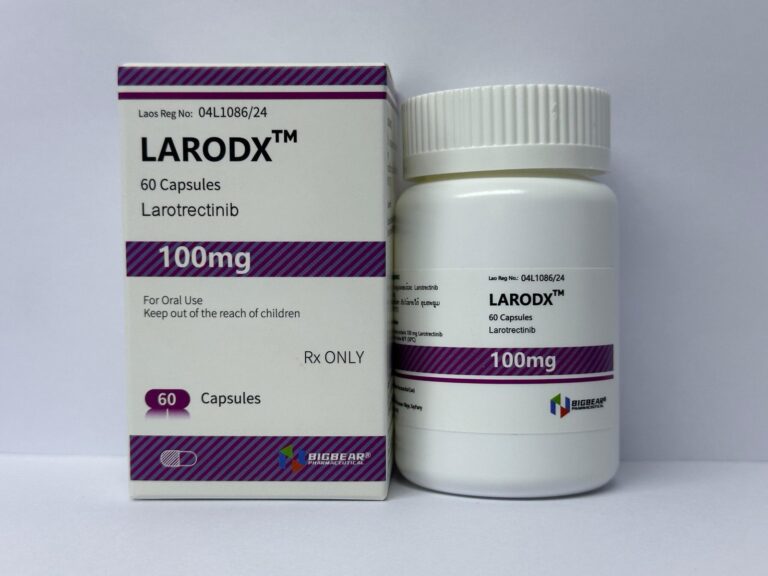 LARODX Larotrectinib 100mg package