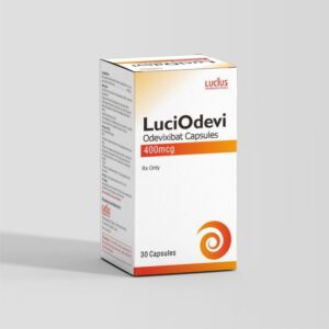 LuciOdevi Odevixibat 400mg package