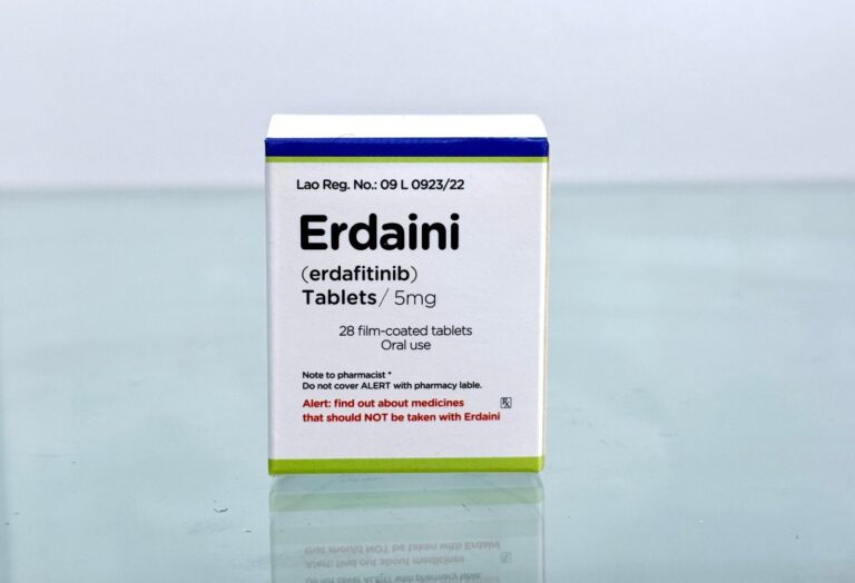 Erdaini ERDAFITINIB MG 5MG package