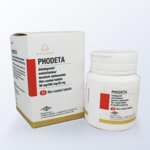 PHODETA Bictegravir Emtricitabine Tenofovir Alafenamide as shown on package package