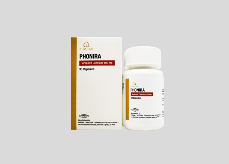 PHONIRA Niraparib as shown on package package