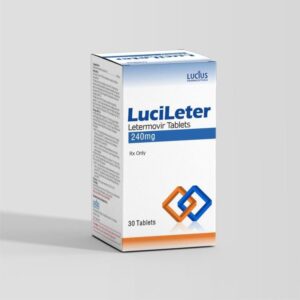LuciLeter Letermovir 240mg package