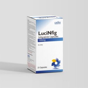 LuciNfig Infigratinib 100mg package