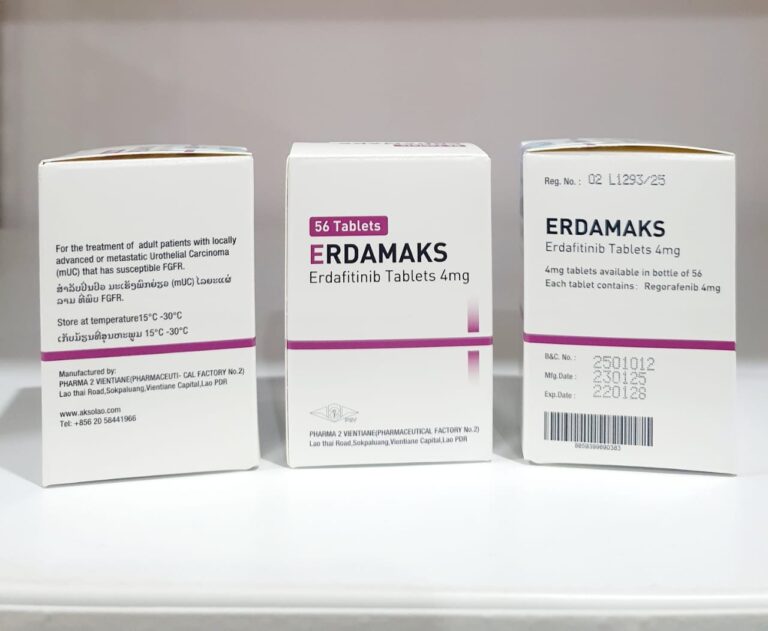 PHOERDA ERDAFITINIB MG 4MG package