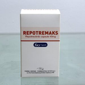 Repotrectinib as shown on package package