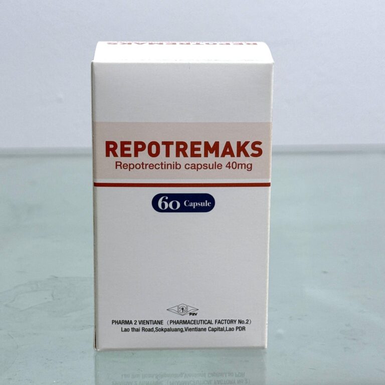 Repotrectinib as shown on package package