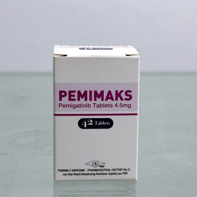 pemimaks PEMIGATINIB 4.5MG package