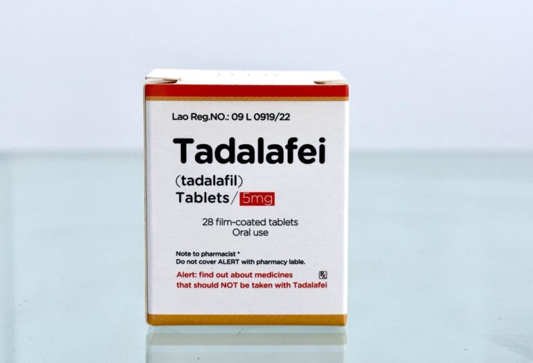 Tadalafil 5MG package