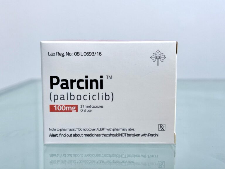 Parcini Palbociclib 100mg package