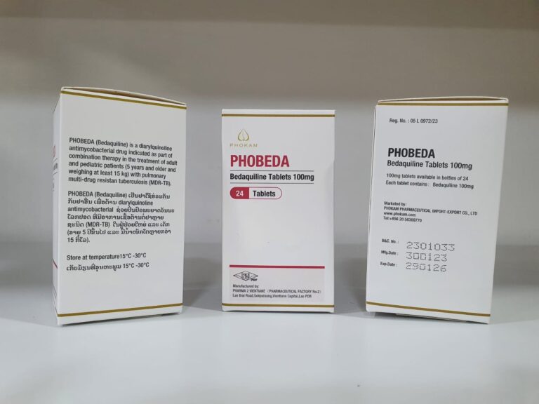 Bedaquiline 100mg package